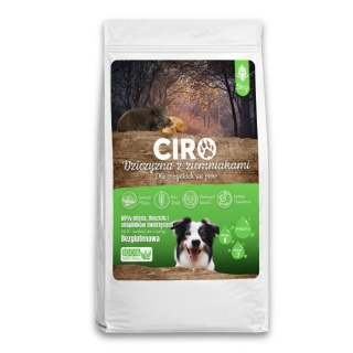 KARMA SUCHA DLA PSA DZICZYZNA Z ZIEMNIAKMI WSZYSTKIE RASY CIRO PREMIUM 5KG