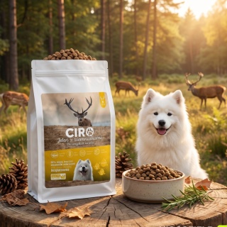 KARMA SUCHA DLA PSA WIEPRZOWINA Z ZIEMNIAKMI dla małych rasa 1.5kg CIRO