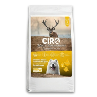 KARMA SUCHA DLA PSA JELEŃ Z ZIEMNIAKMI WSZYSTKIE RASY CIRO PREMIUM 5KG