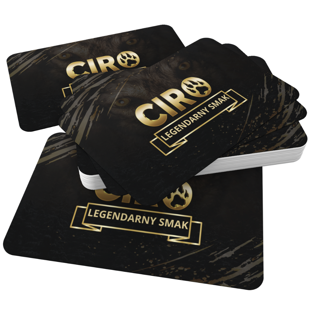 plastikowe karty CIRO